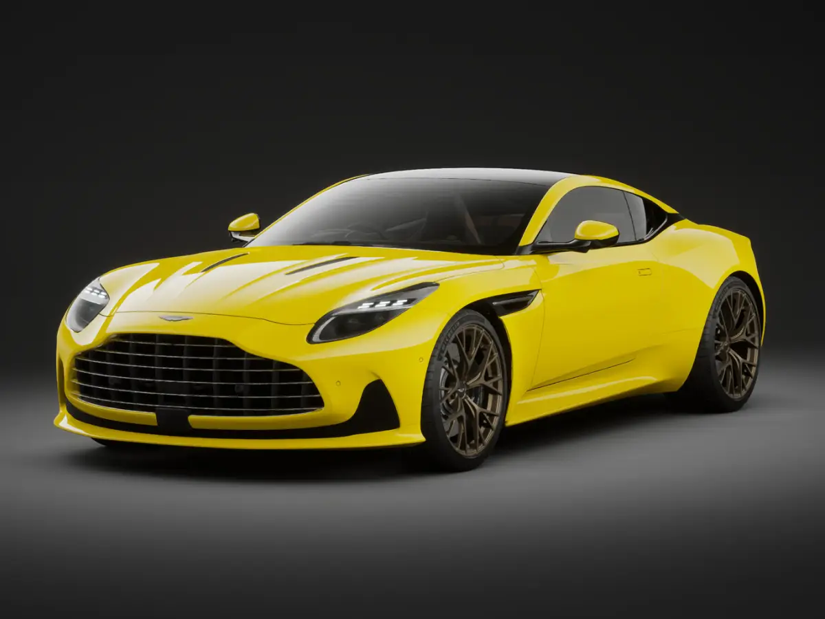 Aston Martin DB 12 Ultra Yellow